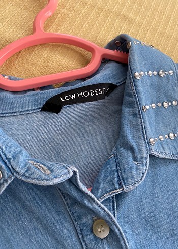 Mavi Denim Mini Gömlek