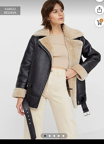 Stradivarius biker mont 