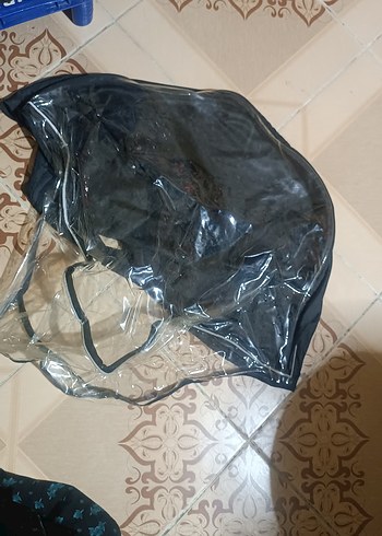 Koyu Kırmızı Bebek Arabası - Görsel 6