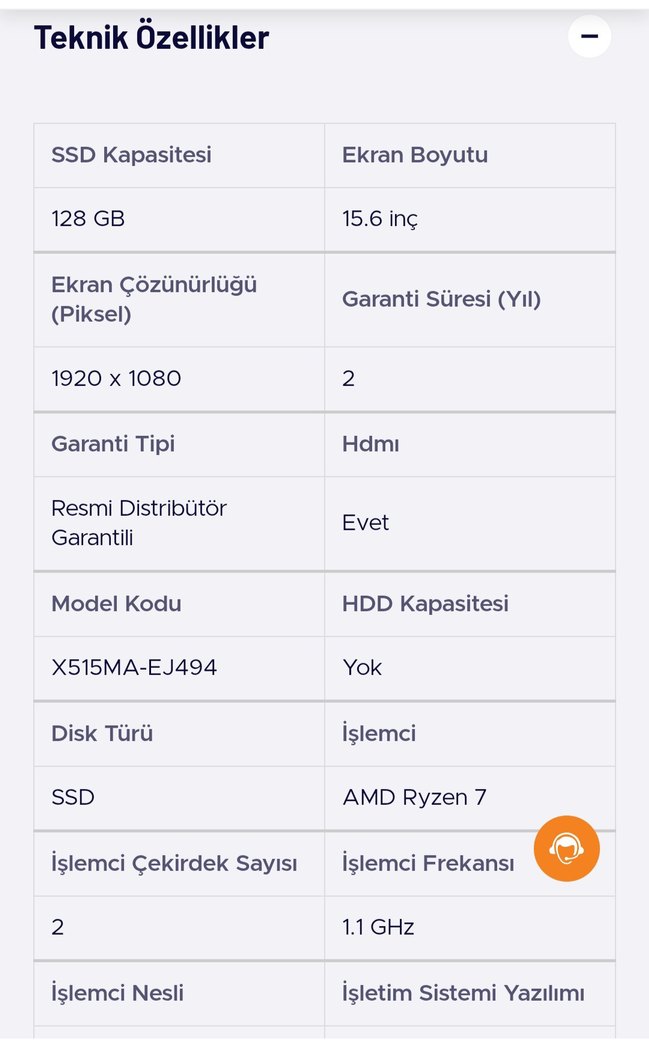 asus laptop dizüstü bilgisayar 128 gb 15.6 inc - Görsel 4