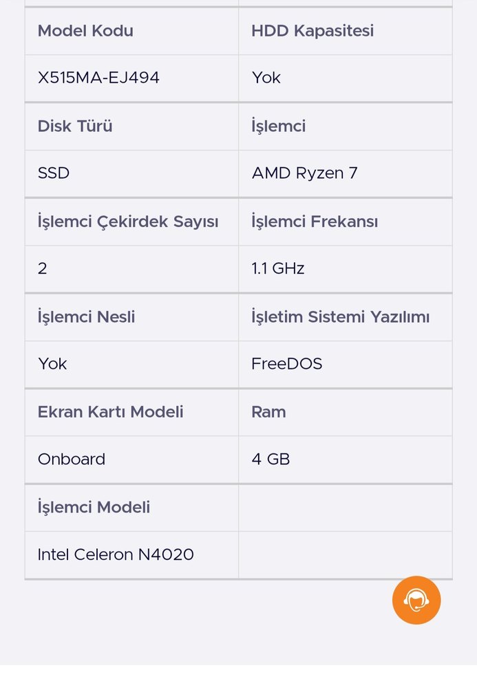 asus laptop dizüstü bilgisayar 128 gb 15.6 inc - Görsel 5