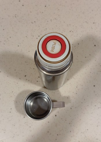 bardaklı tutmalı termos matara - Görsel 2