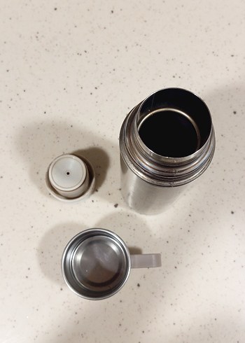 bardaklı tutmalı termos matara - Görsel 3