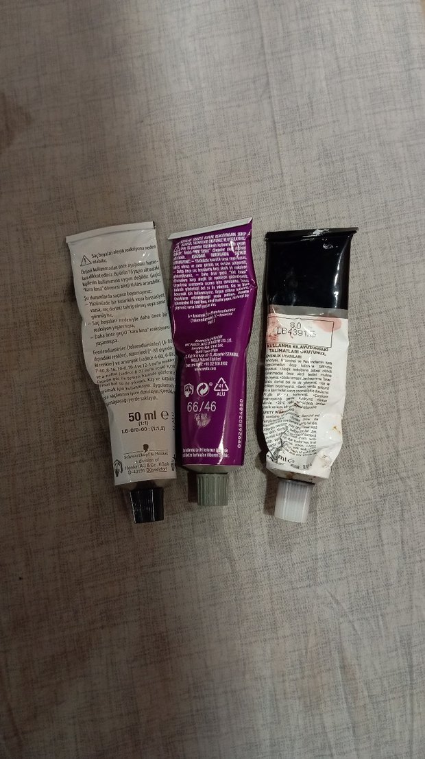 palette kızıl ve kumral saç boyası - Görsel 2