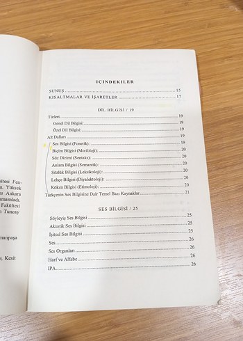 türkiye türkçesi ses bilgisi üniversite edebiyat ders kitabı - Görsel 3