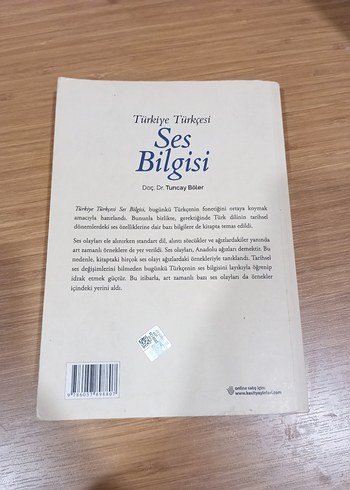 türkiye türkçesi ses bilgisi üniversite edebiyat ders kitabı - Görsel 2