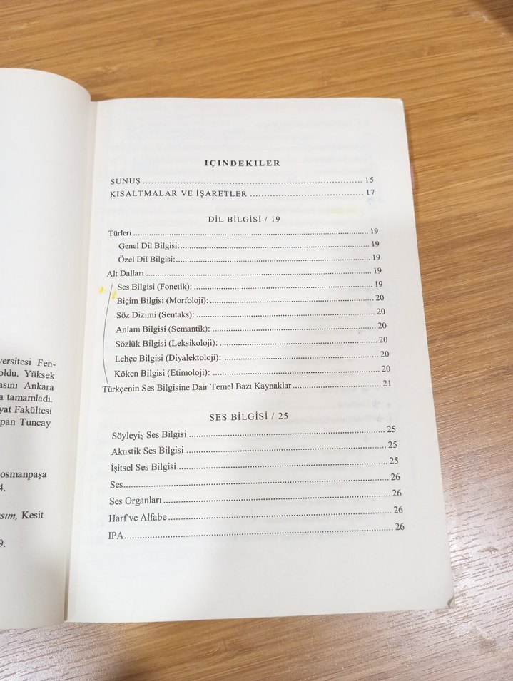 türkiye türkçesi ses bilgisi üniversite edebiyat ders kitabı - Görsel 3