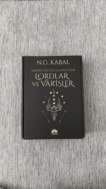 ng kabal lordlar ve varisler özel kutulu set imzalı kitap