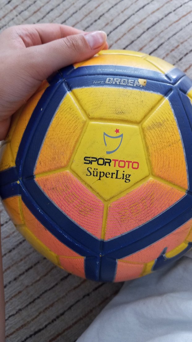 spor toto süper lig orijinal koleksiyonluk futbol antreman topu - Görsel 2