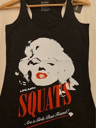 LIFE AsRx Marilyn Monroe SQUATS Tank Top