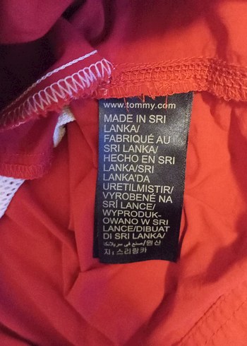 Kırmızı Belden Bağlamalı Erkek Şort - Görsel 7