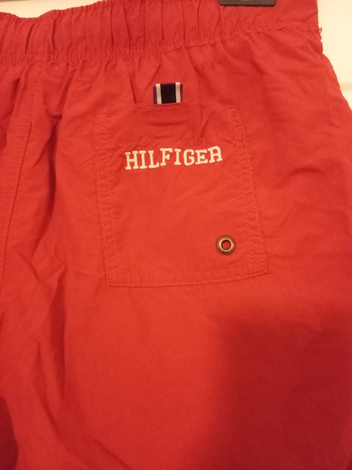 Kırmızı Belden Bağlamalı Erkek Şort - Görsel 5