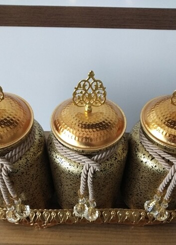 dekoratif baharatlık 3lü  - Görsel 5