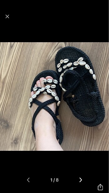 Hasır sandalet #zara