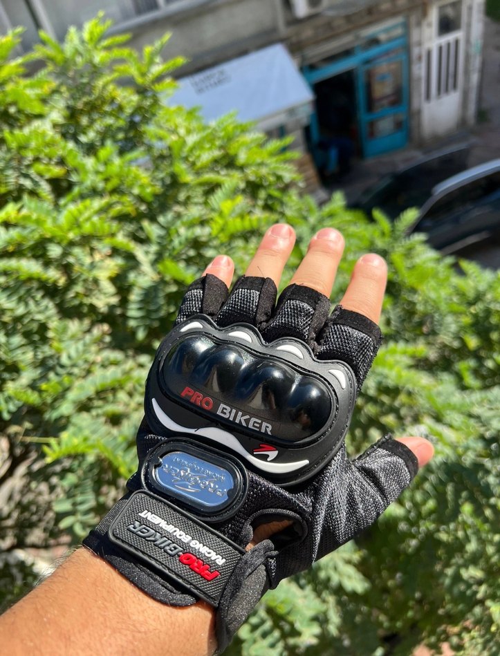 Probiker yarım motosiklet eldiveni - Görsel 2