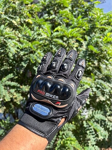 Probiker tam model korumalı motosiklet eldiveni