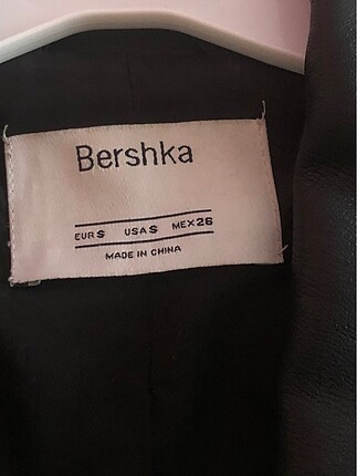 s Beden BERSHKA DERİ CEKET