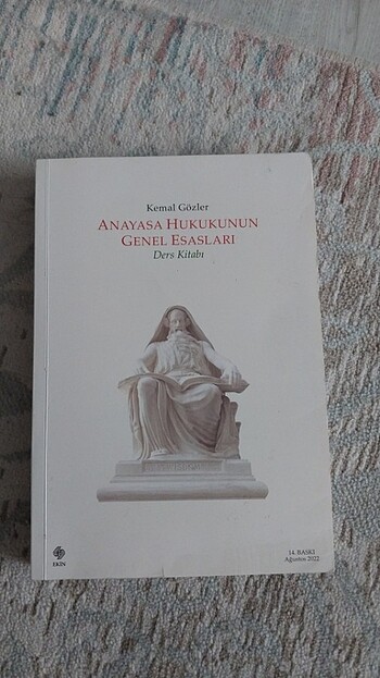 Kemal Gözler Anayasa hukukunun genel esasları ve serap helvacı p