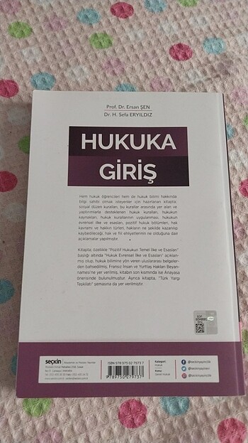 Beden Hukuka Giriş Ersan Şen