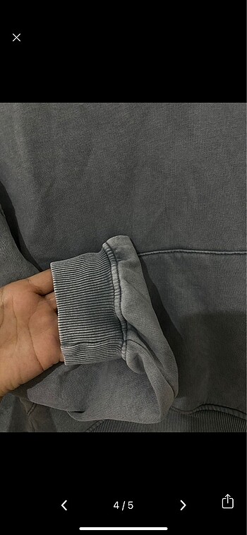 m Beden gri Renk Sweatshirt