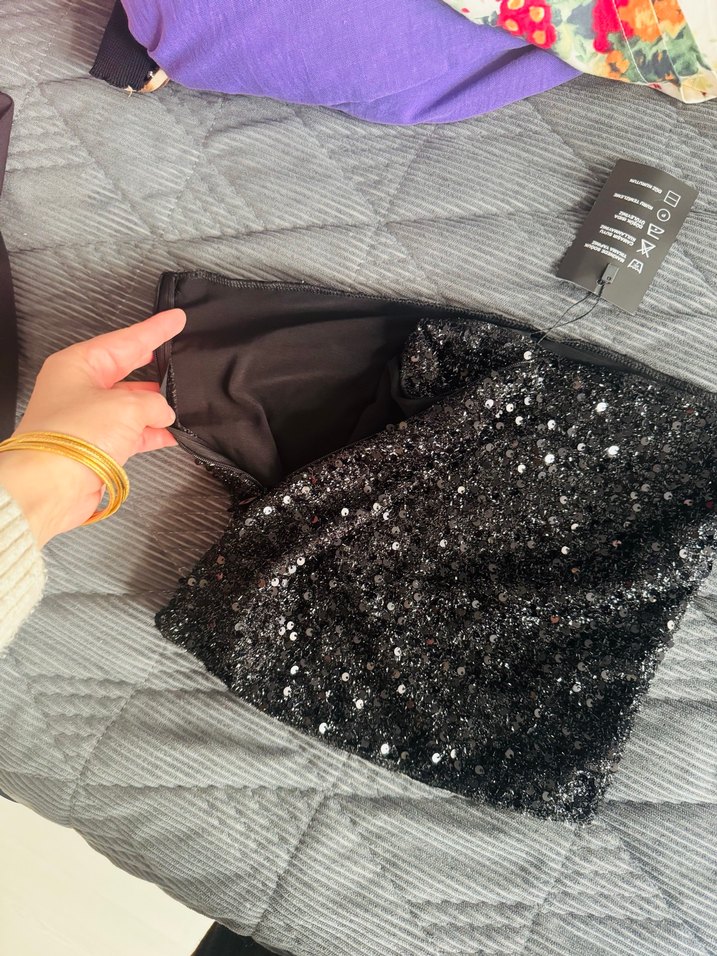 Payetli  Mini büstiyer - Görsel 2