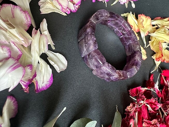 Amatis doğaltaş bileklik - Görsel 2