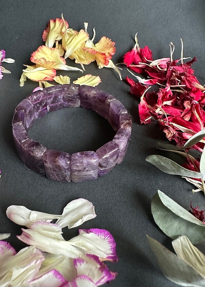 Amatis doğaltaş bileklik - Görsel 4