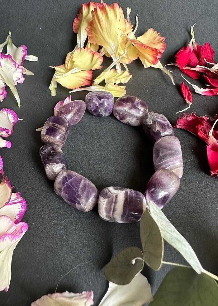 Sodalit doğaltaş bileklik - Görsel 4