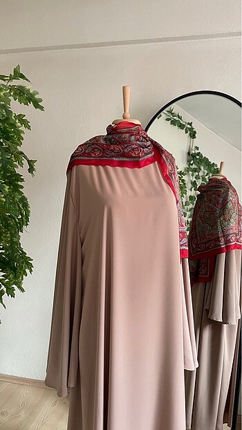 xl Beden Mevlana model elbise