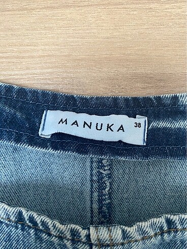 38 Beden mavi Renk Manuka Denim tulum