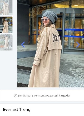 Everlast Trençkot 