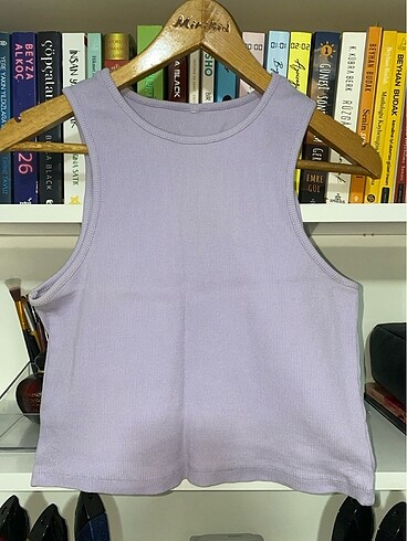 l Beden lila fitilli crop