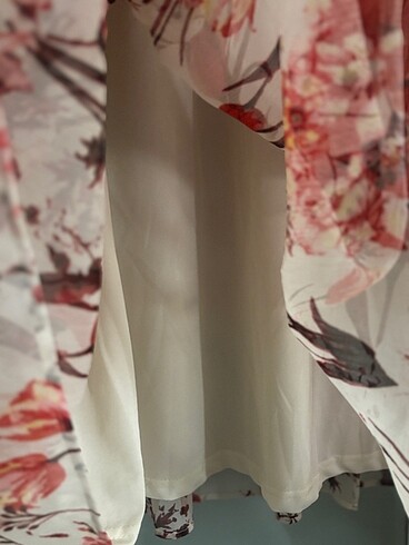 Splash şifon elbise - Görsel 5