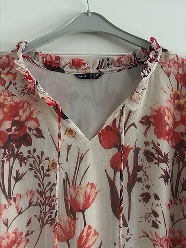 Splash şifon elbise - Görsel 9