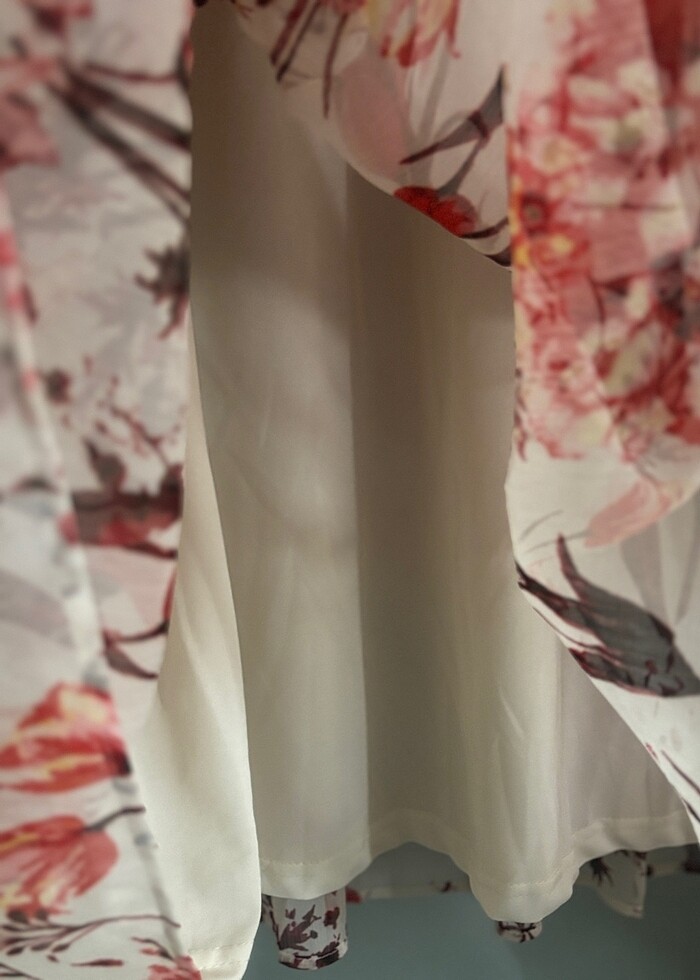 Splash şifon elbise - Görsel 5