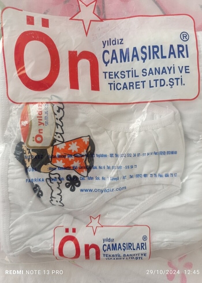 Kız çocuk çamaşır  - Görsel 2