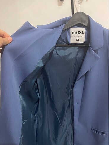 36 Beden mavi Renk Blazer ceket