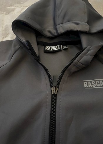 Kapüşonlu Fermuarlı Gri Erkek Çocuk Sweatshirt - Görsel 2