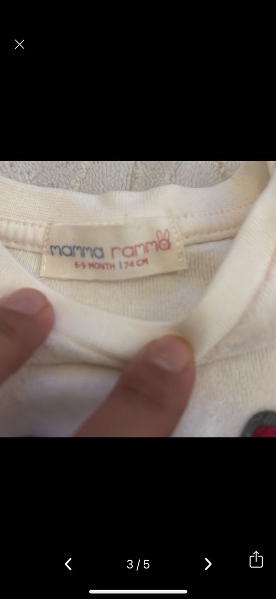 Uzun Kollu Baskılı Bebek Tulum - Görsel 3