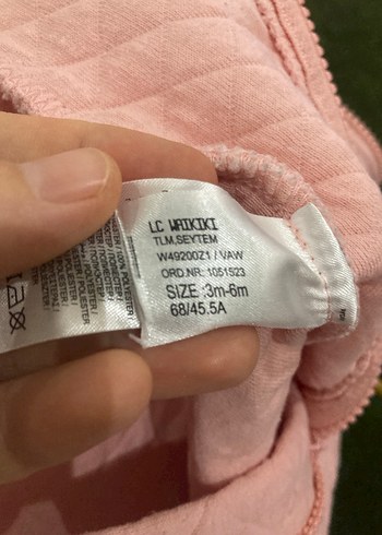 Kız Bebek Fermuarlı Tulumu - Görsel 4