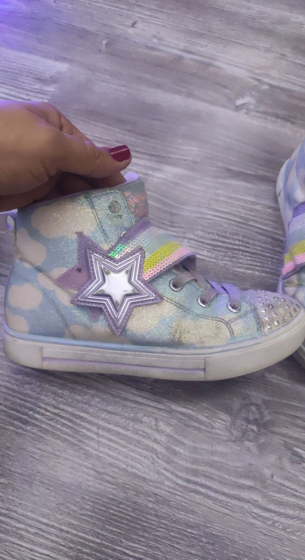 Kız Çocuk Çok Renkli Bağcıklı Spor Ayakkabı - Görsel 2