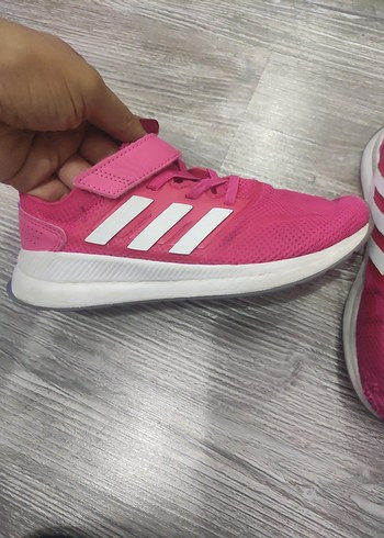 Pembe Kadın Spor Ayakkabı Velcro Detaylı - Görsel 6