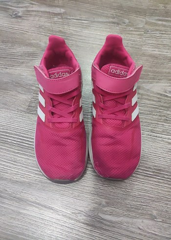 Pembe Kadın Spor Ayakkabı Velcro Detaylı - Görsel 7