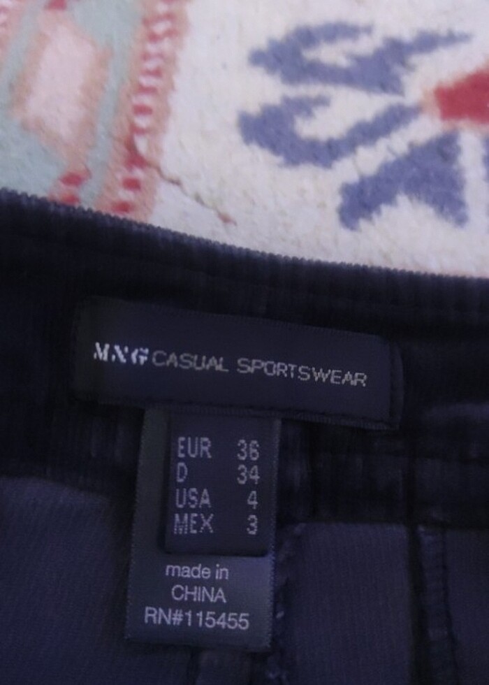 Kadife pantolon - Görsel 4