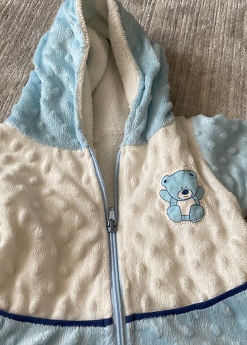 Mavi Nakışlı Bebek Erkek - Görsel 2