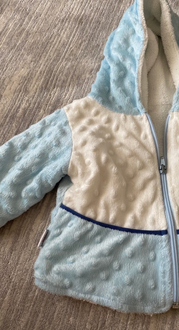 Mavi Nakışlı Bebek Erkek - Görsel 3