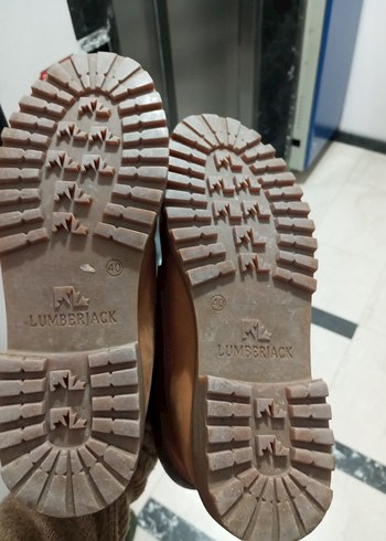 Kahverengi Deri Kadın Bot - Görsel 9