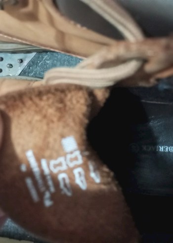 Kahverengi Deri Kadın Bot - Görsel 10