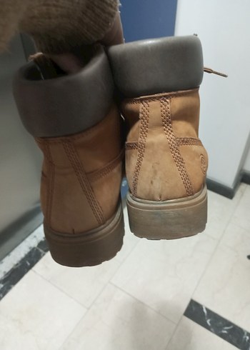 Kahverengi Deri Kadın Bot - Görsel 7