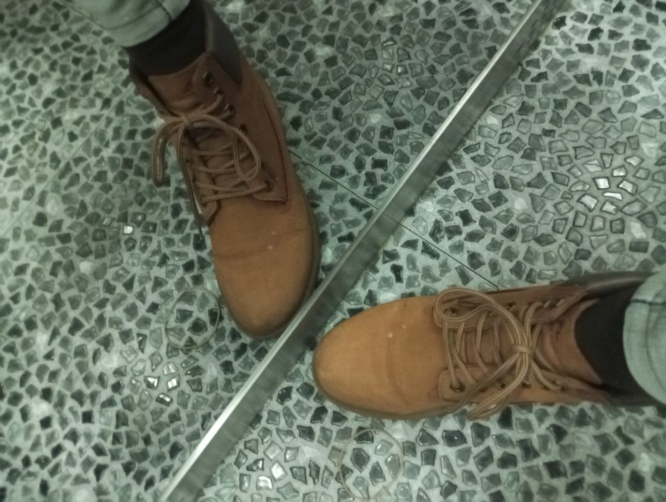 Kahverengi Deri Kadın Bot - Görsel 5